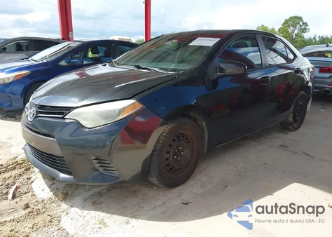 2015 Toyota Corolla Le z USA, uszkodzony, nr VIN 5YFBURHE2FP267592